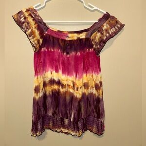 BCX Multicolor Off-Shoulder Blouse